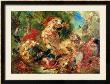 Study For The Lion Hunt, 1854 by Eugene Delacroix Limited Edition Print