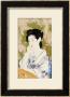 A Bust Portrait Of A Young Woman Leaning On A Balcony Railing, Dated July 1920 by Hashiguchi Goyo Limited Edition Print