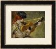 Girl With A Guitar, 1897 by Pierre-Auguste Renoir Limited Edition Pricing Art Print
