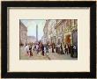 Workers Leaving The Maison Paquin, In The Rue De La Paix, Circa 1900 by Jean Béraud Limited Edition Pricing Art Print
