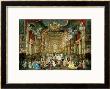 Masked Ball In The Hoftheater, Bonn, 1754 by Jakob Rousseau Limited Edition Print
