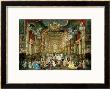 Masked Ball In The Hoftheater, Bonn, 1754 by Jakob Rousseau Limited Edition Pricing Art Print