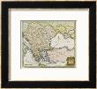Map Showing Turkey In Europe And Its Neighbouring European States Of The Balkans by T. Conder Limited Edition Print