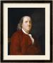 Portrait Of Benjamin Franklin (1706-1790) by Joseph Wright Of Derby Limited Edition Pricing Art Print