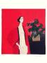 Christine Au Bouquet De Begonias by Bernard Cathelin Limited Edition Pricing Art Print