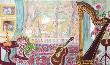 Interieur A La Harpe by Renee Halpern Limited Edition Print