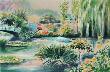 Giverny, Une Barque Sur L'eau Ii by Rolf Rafflewski Limited Edition Pricing Art Print