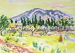 Paysage Des Alpilles by Manoel Pillard Limited Edition Print