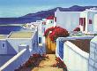 Mykonos : Floraison En Mer Egã©E by Jean Claude Quilici Limited Edition Print