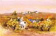 La Recolte Du Raisin by Michel Jouenne Limited Edition Print