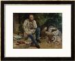 Pierre Joseph Proudhon And His Children In 1853, 1865 by Gustave Courbet Limited Edition Pricing Art Print