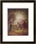 The Shepherds Come To See Mary Joseph And Their Baby Jesus by William Hole Limited Edition Print