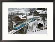 Ski Train, Gstaad, Bern, Switzerland by Walter Bibikow Limited Edition Print