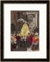 Pope In Procession by Yves Brayer Limited Edition Pricing Art Print