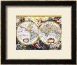 World Map, Early 18Th Century by Pieter Van Der Aa Limited Edition Pricing Art Print