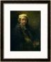 Portrait Of The Artist At His Easel, 1660 by Rembrandt Van Rijn Limited Edition Pricing Art Print