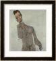 Portrait Of Painter Karl Zakovsek, 1910 by Egon Schiele Limited Edition Pricing Art Print