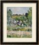 A View Of Auvers-Sur-Oise; The Fence by Paul Cezanne Limited Edition Pricing Art Print