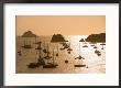 Yachts At Sunset, Gustavia, St. Barts by Holger Leue Limited Edition Print
