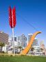 Cupid's Span In San Francisco's Rincon Park, San Francisco, California, Usa by Jim Goldstein Limited Edition Print