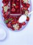 Sprinkling Strawberry Buttermilk Jelly With Sugar by Jorn Rynio Limited Edition Print