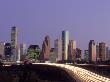 Skyline And Highway At Night, Houston, Tx by Scott Berner Limited Edition Print