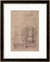 W.26R Design For The Medici Chapel In The Church Of San Lorenzo, Florence (Charcoal) by Michelangelo Buonarroti Limited Edition Print
