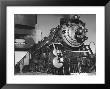 Locomotive Of Train At Water Stop During President Franklin D. Roosevelt's Trip To Warm Springs by Margaret Bourke-White Limited Edition Print