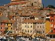 Fishing Boats In Port And Buildings, Rovinj, Croatia by Jon Davison Limited Edition Print