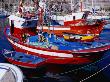 Moored Fishing Boats, Puerto De Mogan, Canary Islands, Spain by Tony Wheeler Limited Edition Print