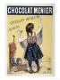 Poster Advertising Chocolat Menier, 1893 by Firmin Etienne Bouisset Limited Edition Print