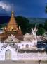 Side Gate At Yandana Man Aung Paya, Nyaungshwe, Shan State, Myanmar (Burma) by Bernard Napthine Limited Edition Print