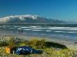 View Of Table Mountain From Bloubergstrand, Cape Town, South Africa by Roger De La Harpe Limited Edition Print