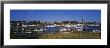 Boats Docked At The Harbor, Flensburg Harbor, Munsterland, Germany by Panoramic Images Limited Edition Print