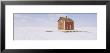 Barn On A Snow-Covered Landscape, Minnesota, Usa by Panoramic Images Limited Edition Print
