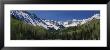 Rail Fence On A Landscape, Dallas Divide, Sneffels Range, San Juan Mountains, Colorado, Usa by Panoramic Images Limited Edition Print