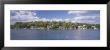 Boathouses Near The River, Schuylkill River, Philadelphia, Pennsylvania, Usa by Panoramic Images Limited Edition Print