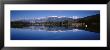 Boat In A Lake, Lake Beauvert, Jasper National Park, Alberta, Canada by Panoramic Images Limited Edition Pricing Art Print