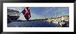 Boats Moored At The Dock, Sonderborg, Denmark by Panoramic Images Limited Edition Print