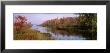 Reflection Of Trees In Water, Finger Lakes Region, New York, Usa by Panoramic Images Limited Edition Print