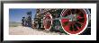 Train Engine On A Railroad Track, Golden Spike National Historic Site, Utah, Usa by Panoramic Images Limited Edition Print