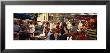 Group Of People In A Street Market, Ceret, France by Panoramic Images Limited Edition Print