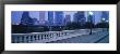 Buildings Lit Up At Dusk, Houston, Texas, Usa by Panoramic Images Limited Edition Print