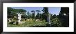 Ruins Of Statues In A Garden, Ostia Antica, Rome, Italy by Panoramic Images Limited Edition Print