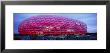 Soccer Stadium Lit Up At Dusk, Allianz Arena, Munich, Germany by Panoramic Images Limited Edition Pricing Art Print