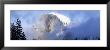 Low Angle View Of A Mountain Covered With Snow, Half Dome, Yosemite National Park, California, Usa by Panoramic Images Limited Edition Print