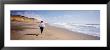 Woman Jogging On Beach, California, Usa by Panoramic Images Limited Edition Print