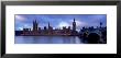Government Building At The Waterfront, Big Ben And The House Of Parliament, London, England, Uk by Panoramic Images Limited Edition Print