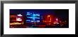 Low Angle View Of A Hotel Lit Up At Night, Miami, Florida, Usa by Panoramic Images Limited Edition Pricing Art Print