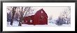 Winter, Barn, Ada, Michigan, Usa by Panoramic Images Limited Edition Pricing Art Print